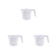 thumbnail image 2 of Monstrate Measuring Jug Convenient V-shaped Kitchen Graduated Ergonomic Nozzle Glass Handle Baking Tools Anti-skidding Design Type4 NO4, 2 of 6