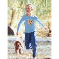 thumbnail image 2 of Musical Deer Long Sleeve Toddler -Image by Shutterstock,  4 Toddler, 2 of 4