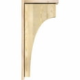thumbnail image 3 of 6"W x 14"D x 30"H Huntington Rough Sawn Corbel w/Backplate, Douglas Fir, 3 of 9