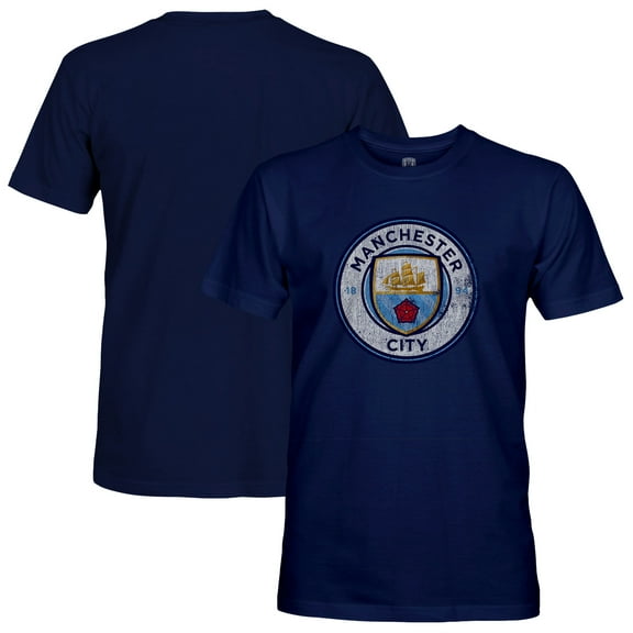 Men's 1863FC Navy Manchester City Badge T-Shirt