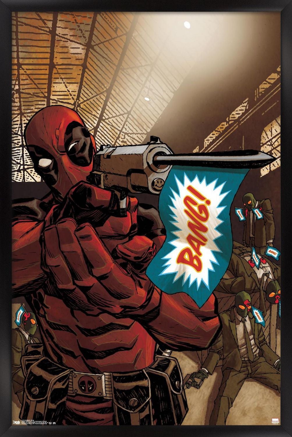 Marvel Comics - Deadpool - Bang Wall Poster, 22.375" x 34"