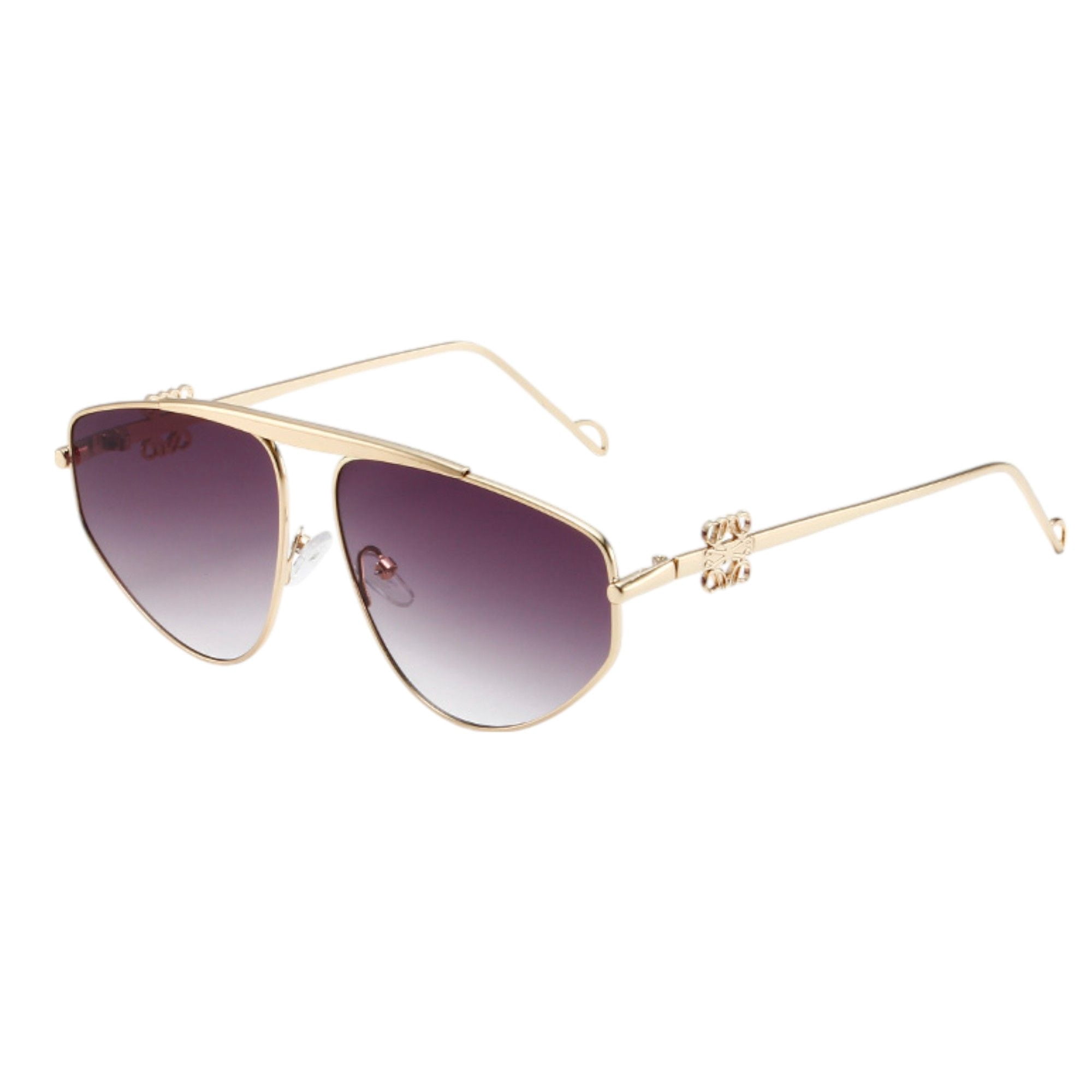 Oversized Retro Aviator Sunglasses with UV400 Protection for Women Affordable Amazon Find! Retro oversized aviator sunglasses  main image 2