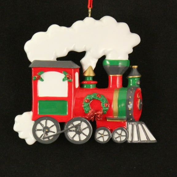 Train Personalized Christmas Ornament , Kids Christmas Ornament, Christmas Decoration for Tree, Christmas Tree Ornament