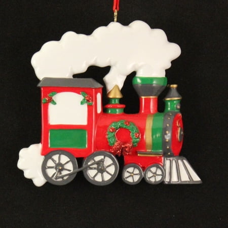 Train Personalized Christmas Ornament Kids Christmas Ornament Christmas Decoration for Tree Christmas Tree Ornament