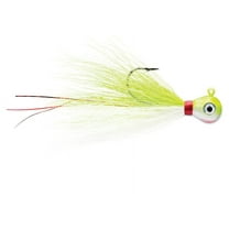 VMC Bucktail Jig Chartreuse White 3/8 oz