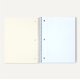 thumbnail image 4 of Cuaderno espiral Amazon Basics tamaño carta, 3 materias, 150 hojas, 4 of 5