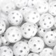 thumbnail image 4 of Pelotas de práctica de golf Faswin, paquete de 100 unidades, 41 mm, huecas, flujo de aire, color blanco, 4 of 7