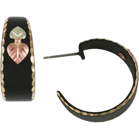 Black Hills Gold 10kt Gold Grape and 12kt Gold Leaf Accented 1
