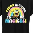 thumbnail image 3 of SpongeBob SquarePants - Today Is Going To Be Magical - Women's Short Sleeve Graphic T-Shirt, 3 of 6