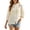 a-157Beige36, variant on FINALGANG Womens Three Quarter Puff Sleeve Mandarin Collar Floral Embroidery Button Front Loose Shirts Light Boho Summer Casual Blouses For Ladies Versatile Top Blue XXXL