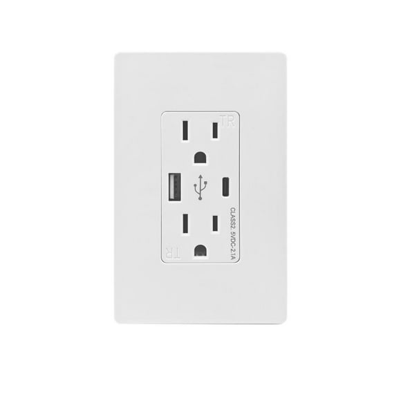 Multicontacto Doble Kelek Con Usb A Y Usb C