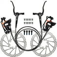thumbnail image 3 of CNC MTB Bike Hydraulic Brake Caliper+Handle Levers+Rotors MTB Mountain Bike Disc Brakes Set XS990, 3 of 6