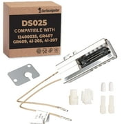 Surface Igniter DS025KX 3.2 to 3.6 Range Universal Gas Oven Igniter, Replacement for Whirlpool 12400035 and More