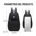 thumbnail image 4 of Mochila Bolso De Mujer Moda Impermeable Antirrobo Moda, 4 of 4
