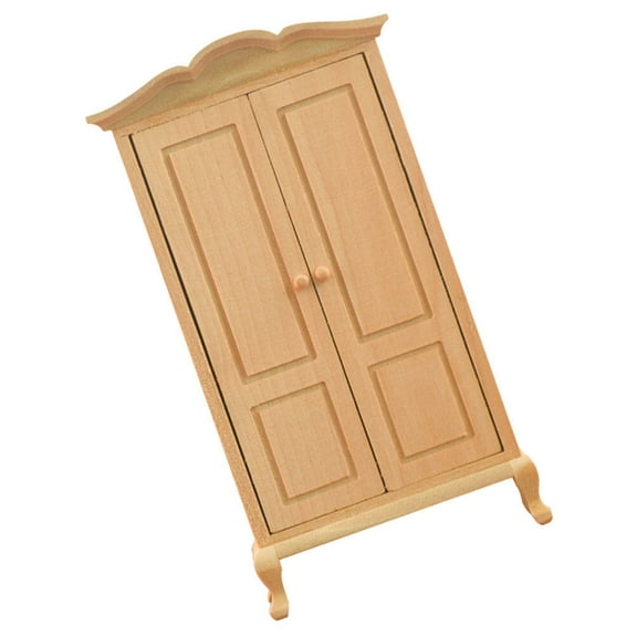 ROSENICE 1PC Mini House Furniture Drawer Mini Wood Cabinet Mini Scene Decoration