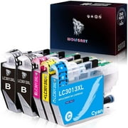 Wolfgray 3013 ink Compatible Replacement for Brother LC3013 Ink Cartridges High Yield, Work with Brother MFC-J491DW