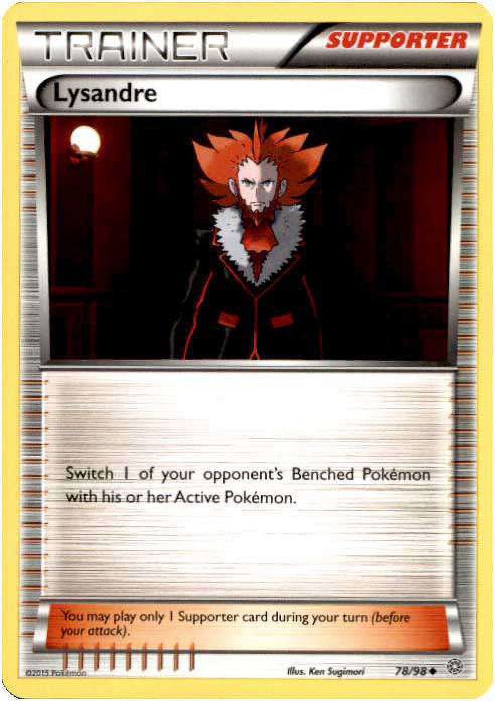 Pokemon Ancient Origins Lysandre #78