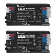thumbnail image 1 of 2X Controlador LED ESP32 WLED con Micrófono, Sincronización de Música Compatible con Tiras de Luces WS2811/WS2812/WS2813/WS2815, Color Negro, 1 of 6