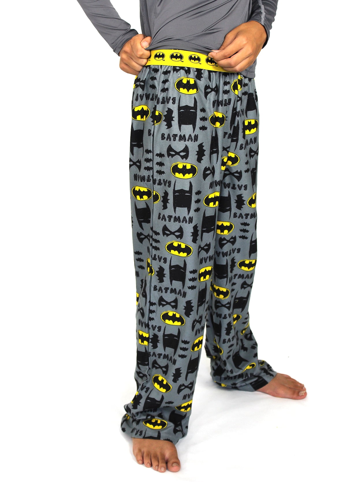 Batman Classic Boys Fleece Pajama Sleep Pants Little Kid/Big Kid 