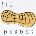 thumbnail image 2 of CafePress - Lil' Peanut Infant Creeper - Baby Light Bodysuit, Size Newborn - 24 Months, 2 of 4