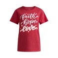 thumbnail image 5 of Valentine’s Day Women's Graphic Tee from Way to Celebrate, Sizes S-XXXL, 5 of 5