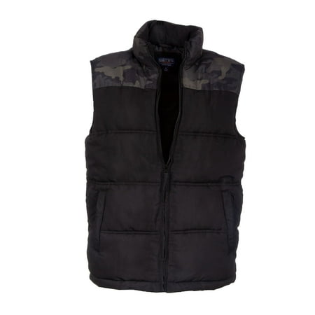 Smith's Workwear - Men's Double Insulated Puffer Vest - Walmart.com