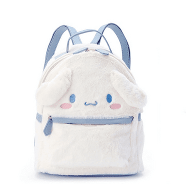 Kawaii Sanrio Cinnamon Roll Backpack, Anime Cinnamon Roll Plush Backpack Cute mini backpack puffy backpack