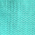 thumbnail image 1 of Ahgly Company Indoor Square Oriental Turquoise Blue Industrial Area Rugs, 5' Square, 1 of 4