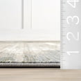 thumbnail image 2 of Rhianna Contemporary Abstract Area Rug, 2' 8" x 8', Runner, Rhianna Dark Beige, 2 of 8
