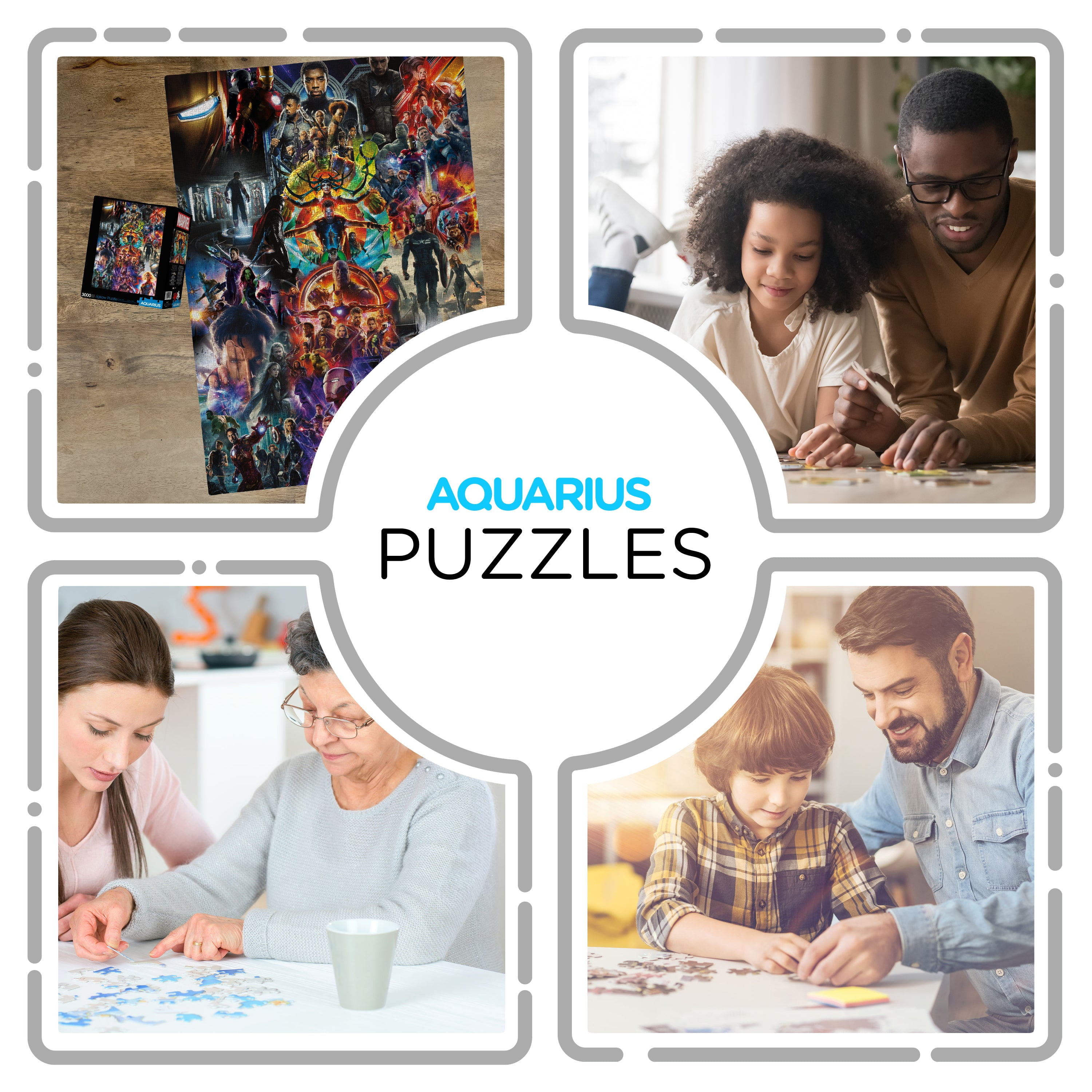 Marvel MCU Collage 3000 Piece Jigsaw Puzzle