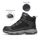 thumbnail image 2 of Botas de Seguridad Impermeables con Punta de Acero para Hombre NORTIV 8 Talla 11, 2 of 8