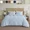 Blue, variant on Simply Clean Solid Duvet Cover Queen Size Soft Solid Color Bedding Duvet Cover Breathable Lightweight Bed Cover for All Season Bedroom Decor
