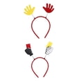 thumbnail image 3 of Aro para el pelo Fernando diadema de fútbol Carnaval Palma y amarillo rojo sombreros de cosplay, 3 of 8