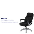 thumbnail image 6 of Emma + Oliver 500 lb. Big & Tall Black Fabric Executive Swivel Ergonomic Office Chair - Arms, 6 of 14