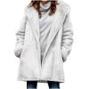 thumbnail image 6 of FNFYFH Women's Hooded Fleece Lined Parka Zip Up Thick Fleece Jacket Faux Fur Fleece Winter Coats Sherpa Jacket with Pockets, 6 of 7