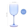 thumbnail image 3 of Copa de vino acrílica, copas rojas, copas multiusos para cócteles, copas azules antirroturas, copas para fiestas, 3 of 6