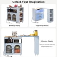 thumbnail image 4 of Customizable Kitchen Island with Rubber Wood and MDF Construction / Strong and Long - lasting Kitchen Furniture, 4 of 6