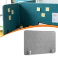thumbnail image 6 of CoudarTitie Acoustic Desk Divider Felt Soundproof Privacy Panel for Student Study Office Light Gray 40x50 cm, 6 of 9