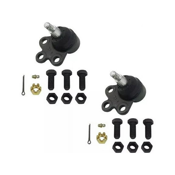 Front Lower Ball Joint Set - Compatible with 2010 - 2017 Chevy Equinox 2011 2012 2013 2014 2015 2016