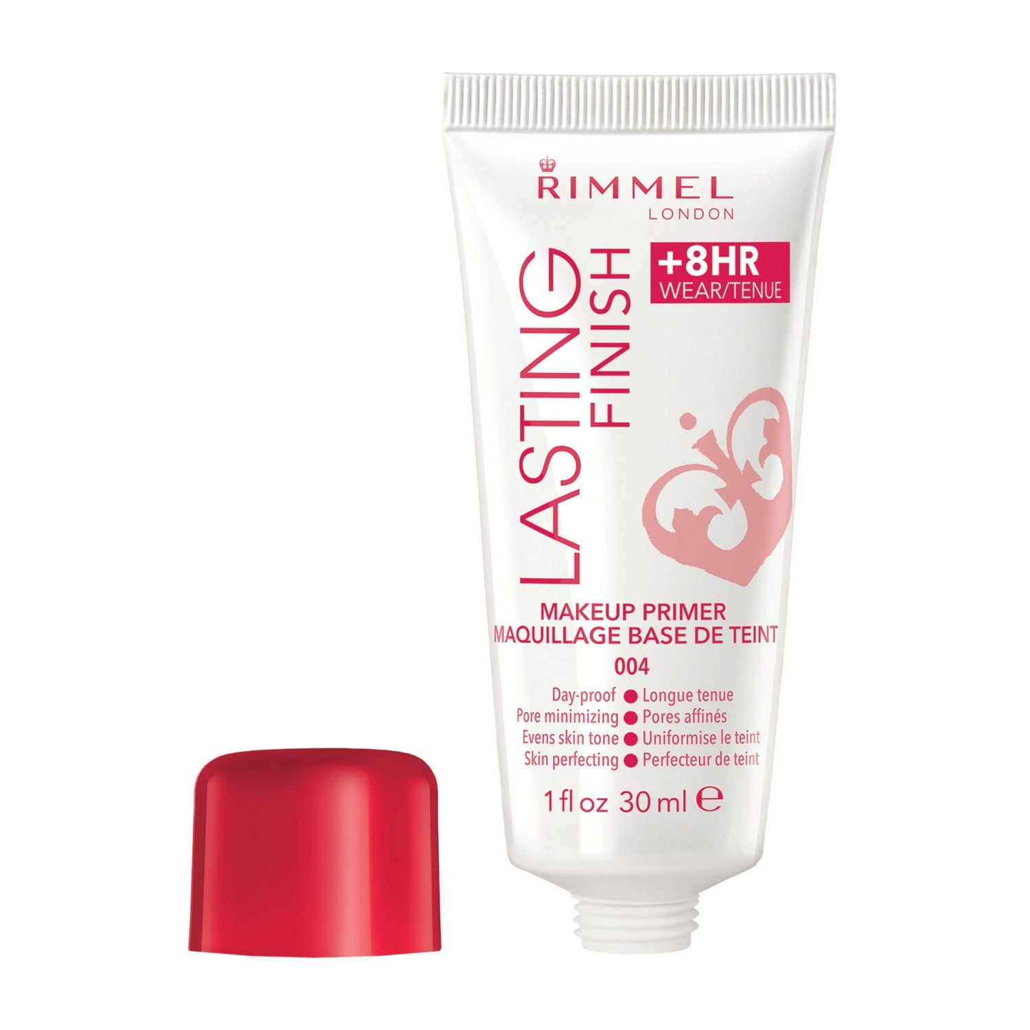 Rimmel Lasting Finish Primer, ultra lightweight, day-proof, minimises the appearance of pores, 100% Cruelty-Free