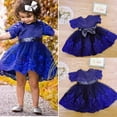 thumbnail image 3 of Girl's Fancy Blue Dress, 3 of 6