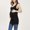 Black, variant on Maternity Tank Tops Women's Sleeveless Racerback High Neck Casual Ribbed Fitted Tops Cami Top Shirt Pregnancy Tee