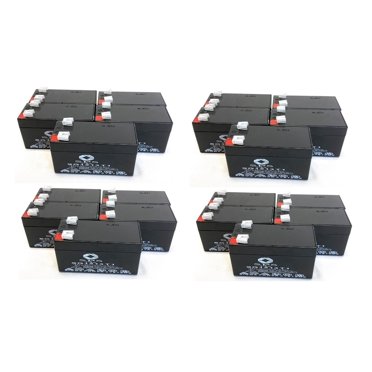 SPS Brand 12V 1.3Ah Replacement Battery (SG1213T1) for 100575 GP1213, NP1.2-12, LC-R121R3P (20 Pack)