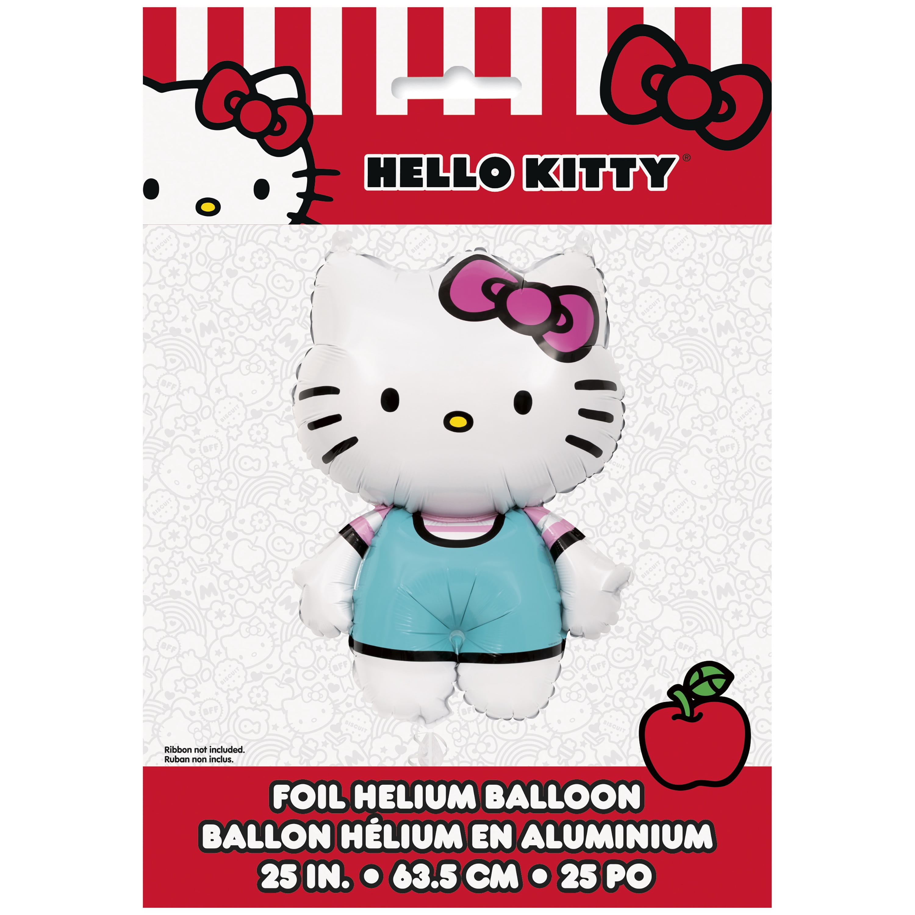 Hello Kitty 1 Count 25IN Shaped Shaped Foil Balloon