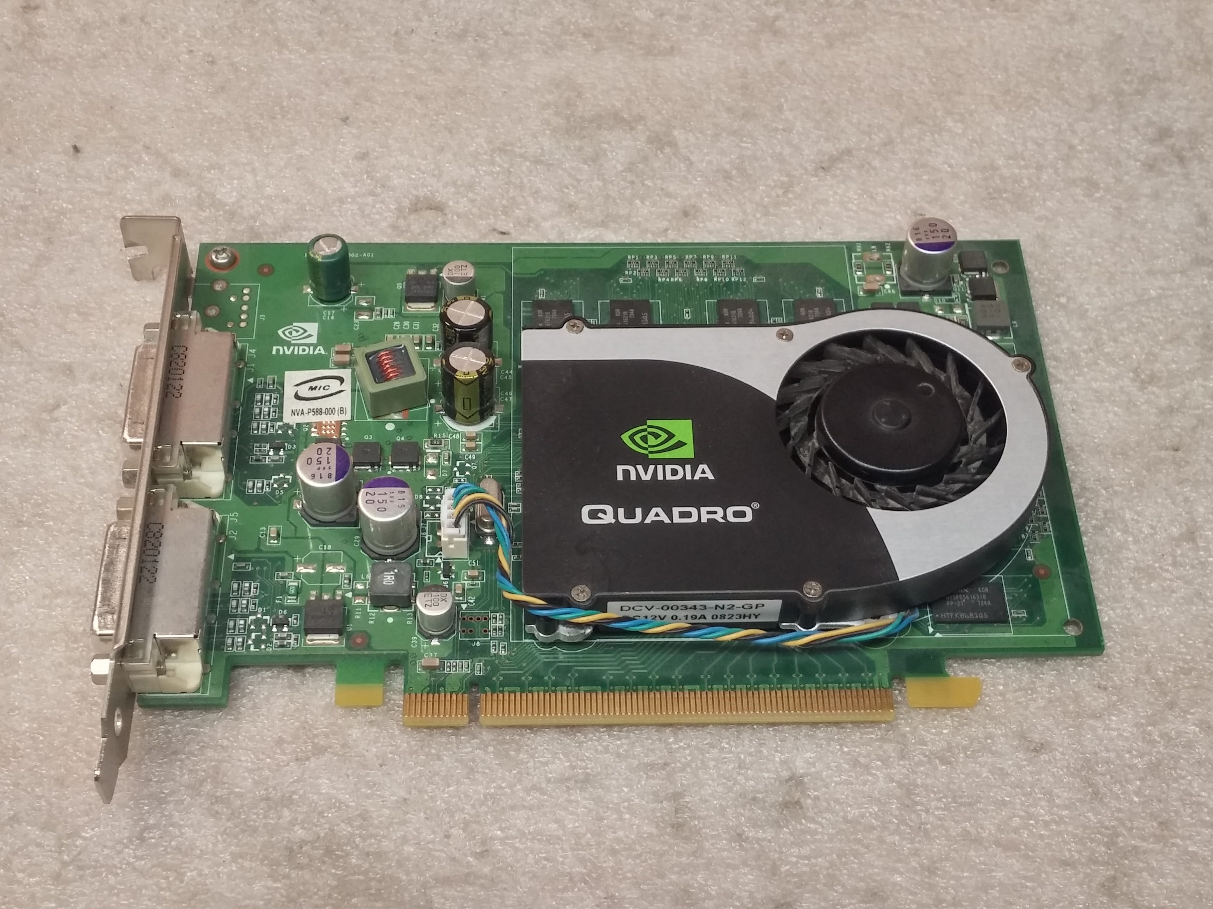 Refurbished Nvidia Quadro FX 570 256MB DDR2 SDRAM PCI Express x16 Video