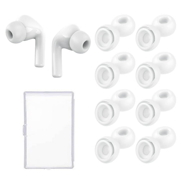 Replacement Ear Tips for Airpods Pro and Airpods Pro 2nd Generation, Silicone Ear Tips for Airpods Pro with Portable Storage Box and Fit in The Charging Case