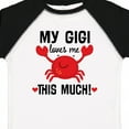 thumbnail image 4 of Inktastic My Gigi Loves Me Grandkids Boys or Girls Toddler T-Shirt, 4 of 5