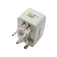 thumbnail image 2 of Universal Travel Adapter Power Adaptor Surge Protector All-in-One - White, 2 of 6