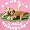 thumbnail image 3 of CafePress - Owned By Golden Retrievers Wmn's T Shirt - Women's Traditional Fit Dark T-Shirt, 3 of 4