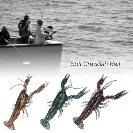 Soft Baits Lobster Claw Bait Soft Crawfish Lure Bait Swimbait Bait Lure Bait Claw Bait Lure Siuke Buzhi